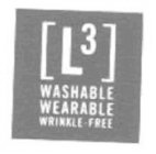 [L3] WASHABLE WEARABLE WRINKLE-FREE