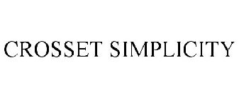 CROSSET SIMPLICITY