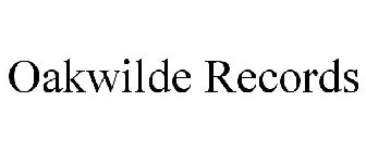 OAKWILDE RECORDS