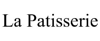 LA PATISSERIE
