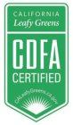 CALIFORNIA LEAFY GREENS CDFA CERTIFIED CALEAFYGREENS.CA.GOV