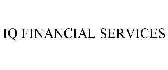 IQ FINANCIAL SERVICES