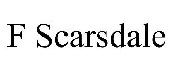 F SCARSDALE