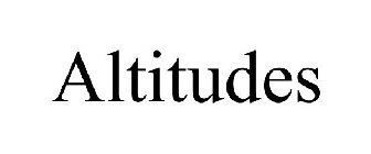 ALTITUDES