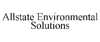 ALLSTATE ENVIRONMENTAL SOLUTIONS