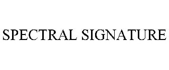 SPECTRAL SIGNATURE