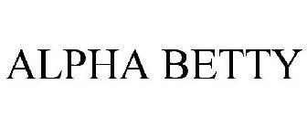 ALPHA BETTY