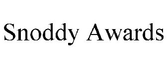 SNODDY AWARDS