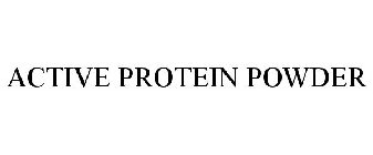 ACTIVE PROTEIN POWDER