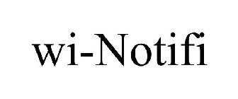 WI-NOTIFI