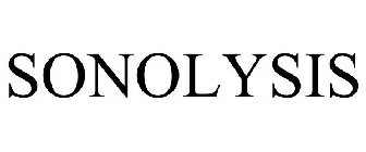 SONOLYSIS