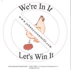 WE'RE IN IT LET'S WIN IT WWW.JOHNNYCOUNTER.COM