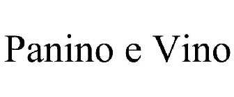 PANINO E VINO