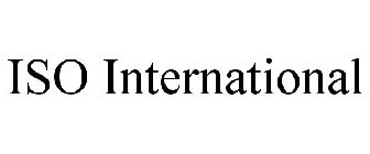 ISO INTERNATIONAL