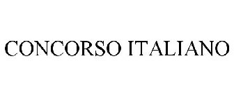 CONCORSO ITALIANO