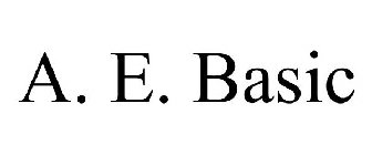 A. E. BASIC