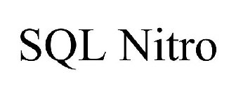 SQL NITRO