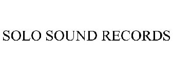 SOLO SOUND RECORDS