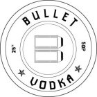 B BULLET VODKA 50P 25%