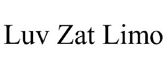 LUV ZAT LIMO