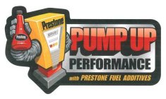 PRESTONE PUMP UP PERFORMANCE WITH PRESTONE FUEL ADDITIVES