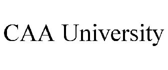 CAA UNIVERSITY