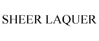 SHEER LAQUER