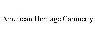 AMERICAN HERITAGE CABINETRY