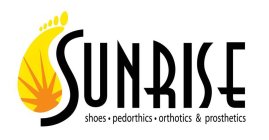 SUNRISE SHOES · PEDORTHICS · ORTHOTICS & PROSTHETICS