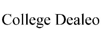 COLLEGE DEALEO