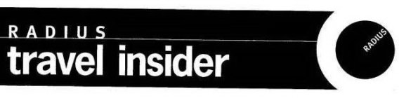 RADIUS TRAVEL INSIDER RADIUS