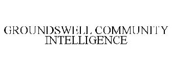 GROUNDSWELL COMMUNITY INTELLIGENCE