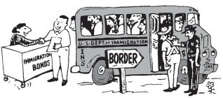IMMIGRATION BONDS INS U.S. DEPT. OF IMMIGRATION BORDER INS