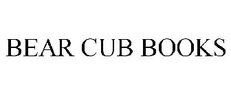 BEAR CUB BOOKS