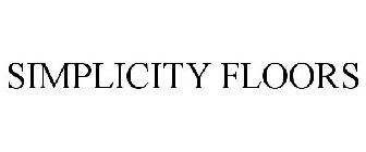 SIMPLICITY FLOORS