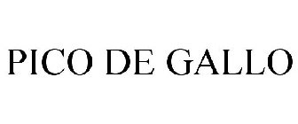 PICO DE GALLO