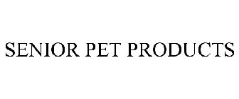 SENIOR PET PRODUCTS