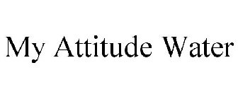 MY ATTITUDE WATER