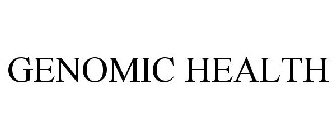 GENOMIC HEALTH