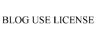 BLOG USE LICENSE