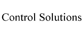 CONTROL SOLUTIONS