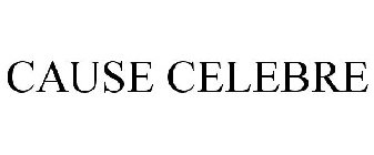 CAUSE CELEBRE