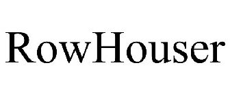 ROWHOUSER