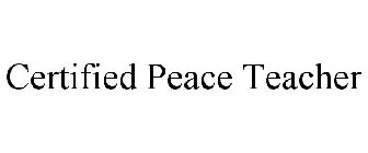 CERTIFIED PEACE TEACHER