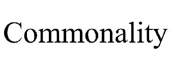 COMMONALITY