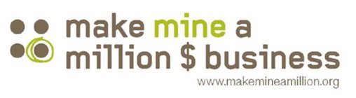 MAKE MINE A MILLION $ BUSINESS WWW.MAKEMINEAMILLION.ORG