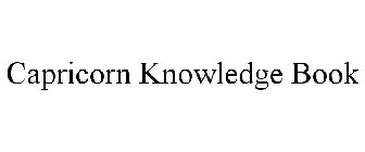 CAPRICORN KNOWLEDGE BOOK