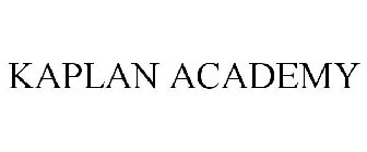 KAPLAN ACADEMY