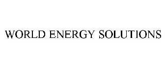 WORLD ENERGY SOLUTIONS