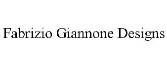 FABRIZIO GIANNONE DESIGNS